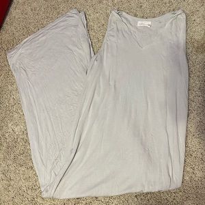 Tan/Grey Size Small Maxi Dress